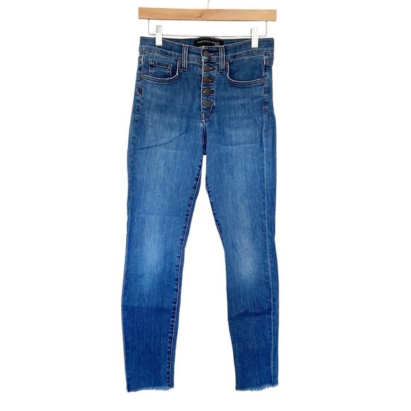 Veronica Beard Debbie Ankle Skinny High Rise Jeans Sz 26 - Picture 1 of 6